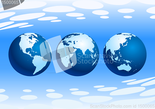 Image of Earth globe