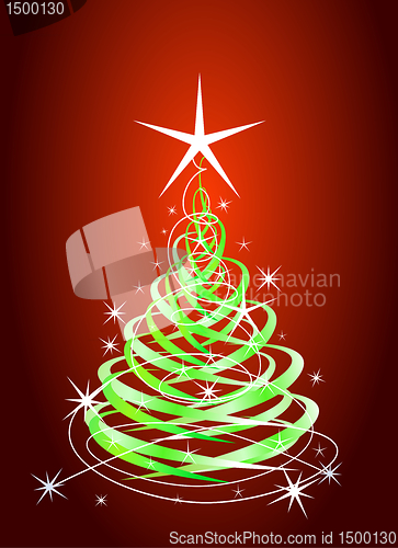 Image of Green christmas tree