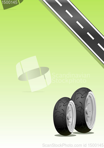 Image of Motorcycle Tyre