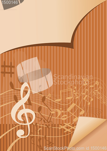 Image of Music abstract background