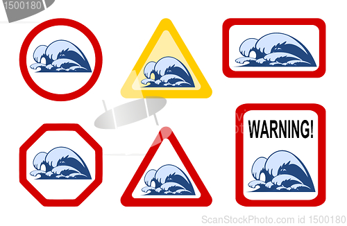 Image of Danger nature - wave breaker