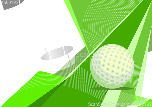Image of Golf, abstract design