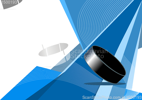 Image of Ice hockey, abstract design