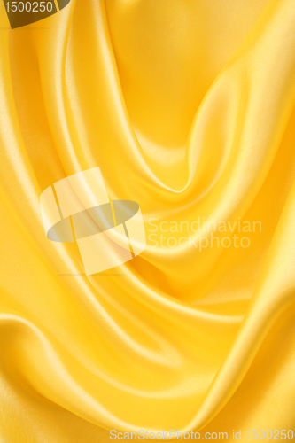 Image of Smooth elegant golden silk 