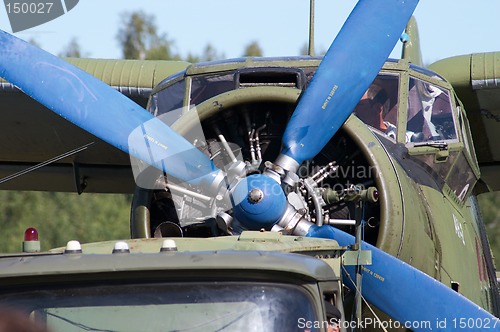 Image of Biplane engine