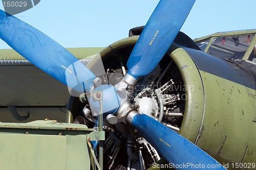 Image of Biplane engine