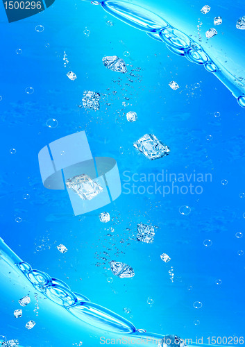 Image of Blue water