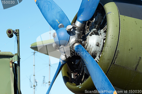 Image of Biplane engine