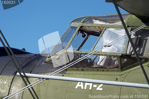 Image of Biplane cabin