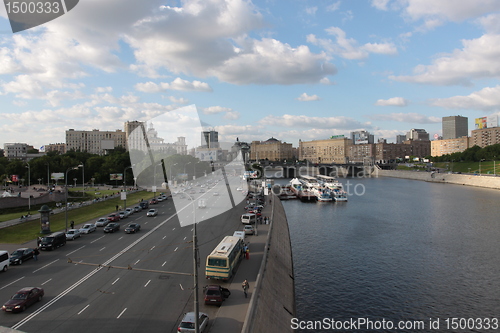 Image of Moscow. Looking at the river