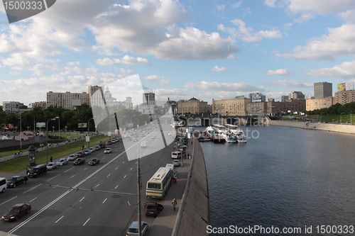 Image of Moscow. Looking at the river