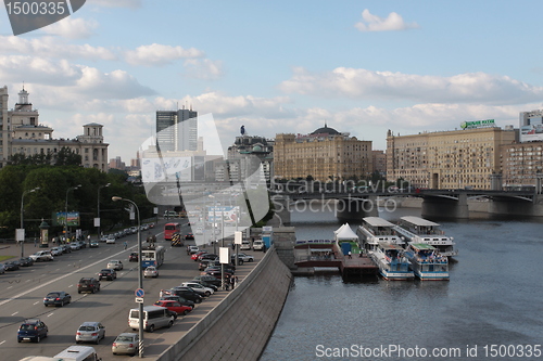 Image of Moscow. Looking at the river