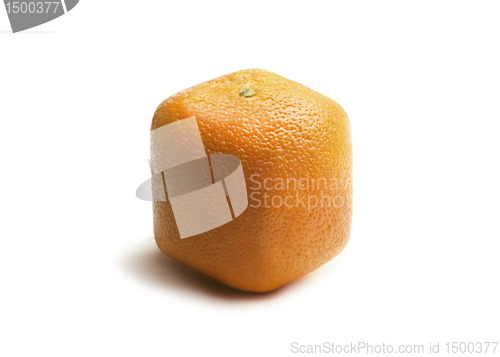 Image of Square Orange on White