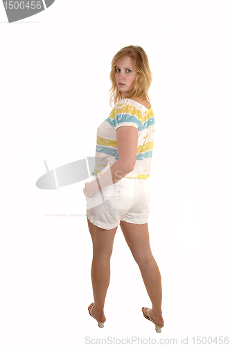 Image of Girl looking back.