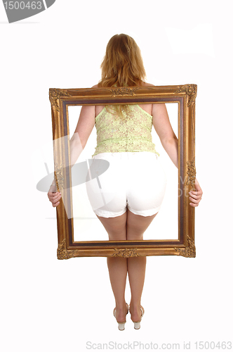 Image of A butt in the frame.