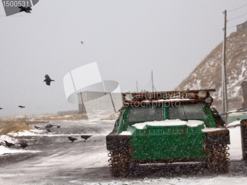 Image of The Russian cross-country vehicle