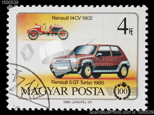 Image of Renault Stamp