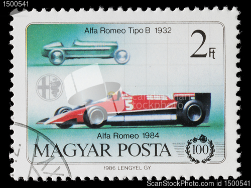 Image of Alfa Romeo Stamp