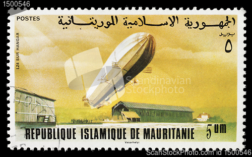 Image of Zeppelin Stamp