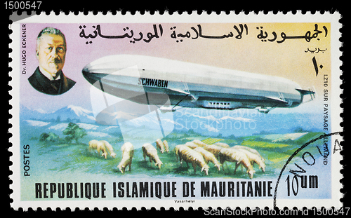 Image of Zeppelin Stamp