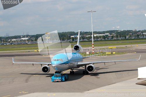 Image of KLM McDonnell Douglas MD-11 at Schiphol airport