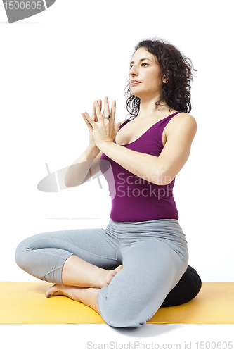 Image of yoga woman