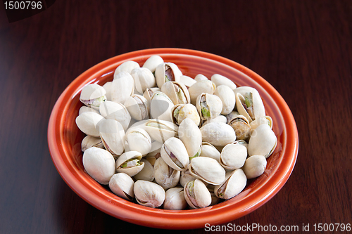 Image of A bowl of Pistacios Nuts with Shell
