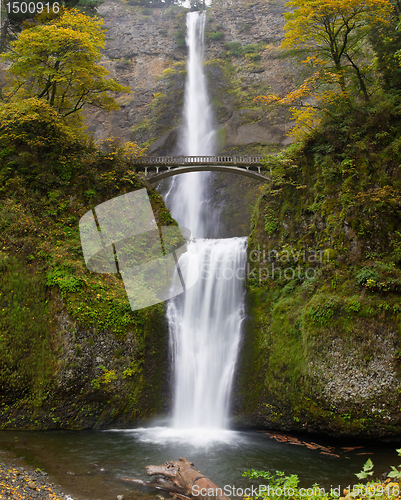 Image of Multnomah Falls at Columbia River Gorge Oregon