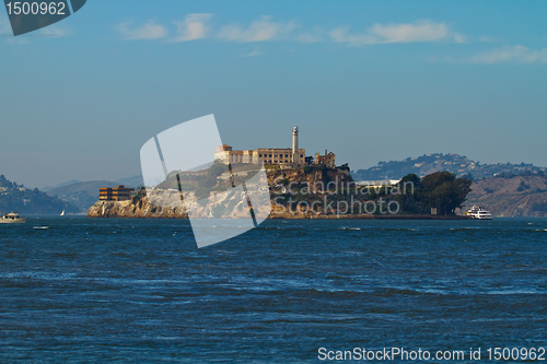 Image of Alcatraz Island in San Francisco Bay