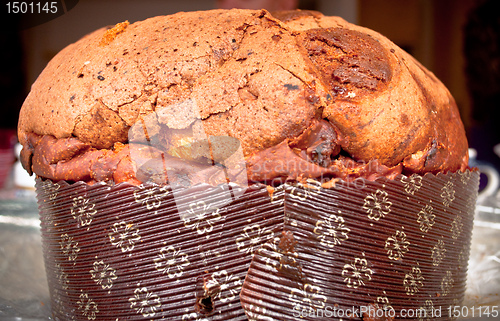 Image of Panettone Italian dessert