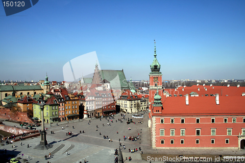 Image of Old Town and Royal Palace in Warsaw