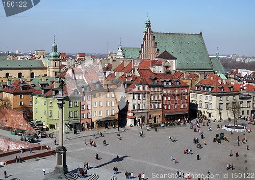 Image of Overview of the Old Town in Warsaw