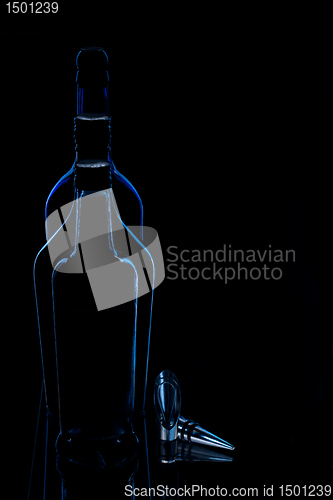 Image of Shape of a bottles with bottle plug