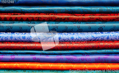 Image of Folded fabric