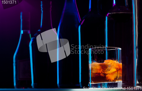 Image of Bar at night and late drink