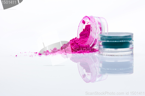 Image of Makeup powder jars