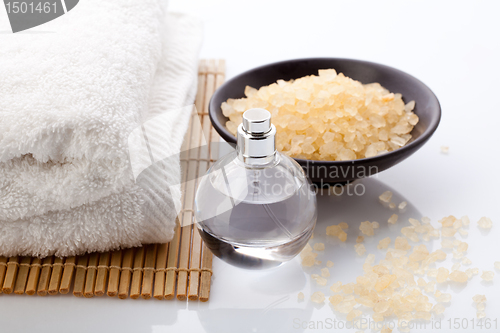 Image of Bathroom relaxation still life