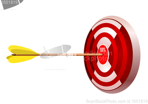 Image of Target with arrow
