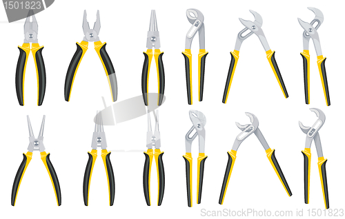 Image of Tools - Pliers set