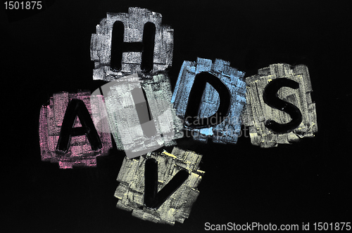 Image of Crossword of HIV and AIDS