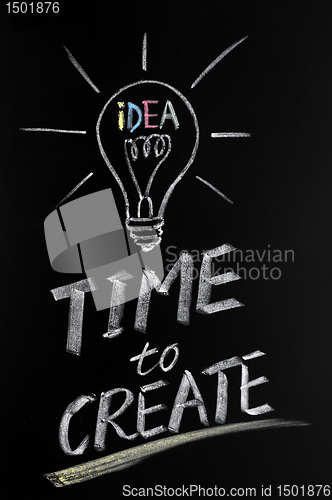 Image of Time to create