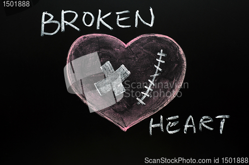 Image of Broken heart