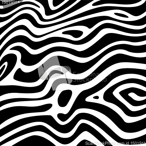 Image of Zebra texture black and white