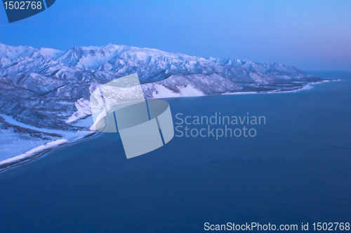 Image of Winter  ocean coast