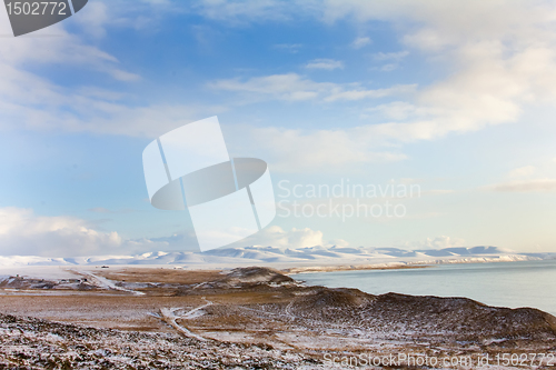 Image of Winter  ocean coast