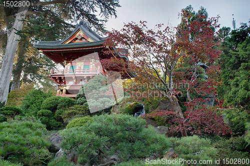 Image of Pagoda at Japanese Garden