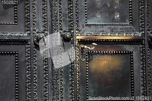 Image of copper doors