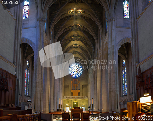 Image of Historic Grace Cathedral Interior in San Francisco