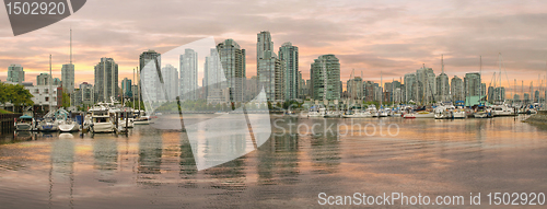 Image of Vancouver BC Sunrise view from Sutcliffe Park