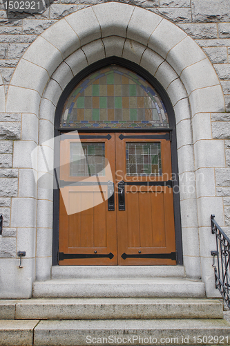 Image of Old Historic Church Doors